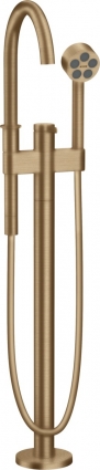 Смеситель Axor One 48440140 напольный, шлифованная бронза