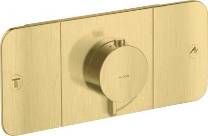 Термостат Axor One 45712950 для душа, шлифованная медь
