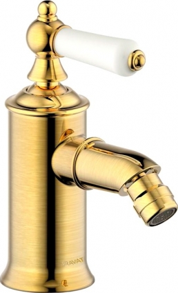 Смеситель Bravat Art F375109U для биде, бронза