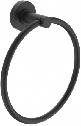 Полотенцедержатель Ideal Standard IOM A9130XGP кольцо, silk black