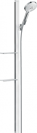 Душевой гарнитур Hansgrohe Raindance Select S 27646400 белый - хром