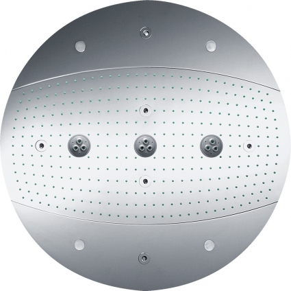 Верхний душ Hansgrohe Raindance rainmaker 600 26117000 с подсветкой