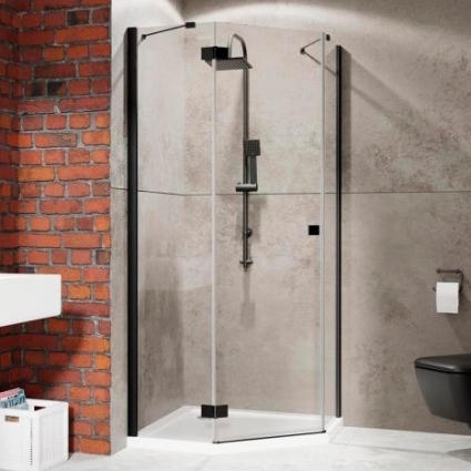 Душевой уголок Radaway Essenza New Black PTJ 90х100 L