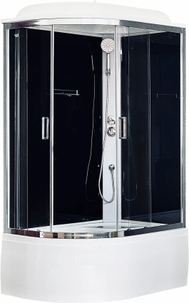 Душевая кабина Royal Bath BK RB8120BK5-BT-CH-R