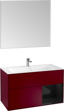 Мебель для ванной Villeroy & Boch Finion G040PHHB 100 с подсветкой и освещением стены