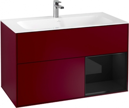Тумба с раковиной Villeroy & Boch Finion G040PHHB 100 с подсветкой и освещением стены