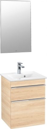Мебель для ванной Villeroy & Boch Venticello 46 elm lmpresso, с ручками хром