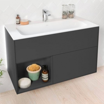 Тумба с раковиной Villeroy & Boch Finion G030GKGK 100 с подсветкой и освещением стены