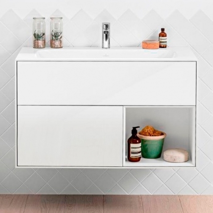 Тумба с раковиной Villeroy & Boch Finion G040GFGF 100 с подсветкой и освещением стены