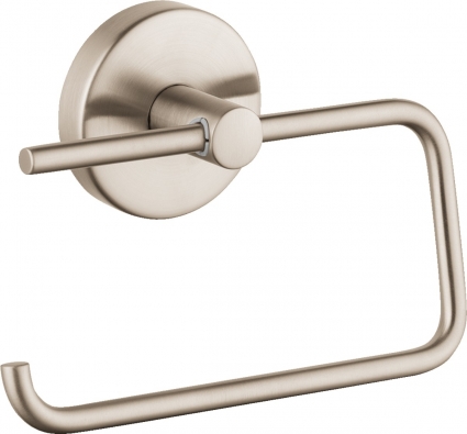 Держатель туалетной бумаги Hansgrohe Logis 40526820 шлифованный никель