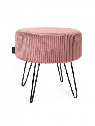 Пуф ARBEN DECOR MAGIC Метеор Cilium Coral кораллового цвета