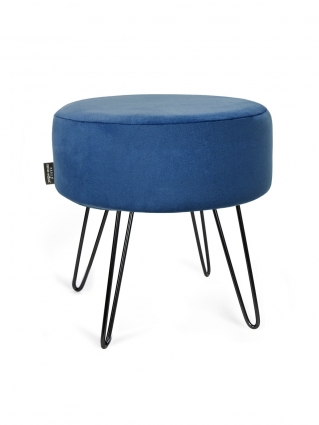 Пуф ARBEN DECOR MAGIC Метеор Bingo Denim синего цвета