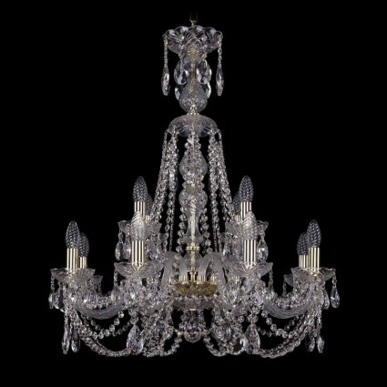 Подвесная люстра Bohemia Ivele 1406/8+4/240/XL-78 G