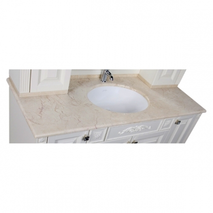 Столешница Aquanet Кастильо 140 crema nova