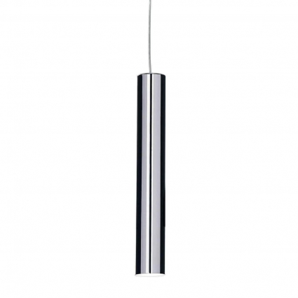 Подвесной светодиодный светильник Ideal Lux Ultrathin D040 Round Cromo 187662