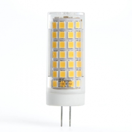Лампа светодиодная Feron G9 9W 6400K прозрачная LB-434 38148
