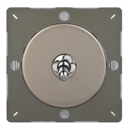 Тумблерный переключатель Varilight одноклавишный 3-позиционный Satin Chrome Z1EGT7N