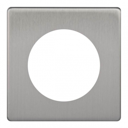 Рамка 1-постовая Varilight Brashed Steel XESG1S
