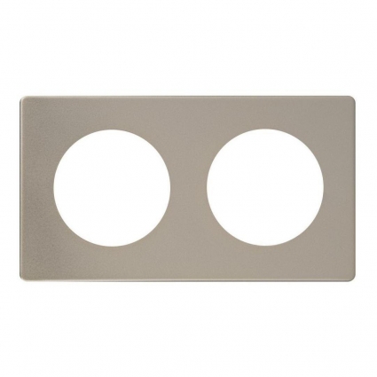 Рамка 2-постовая Varilight Satin Chrome XENG2S