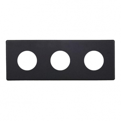 Рамка 3-постовая Varilight Matt Black XEYG3S.MB