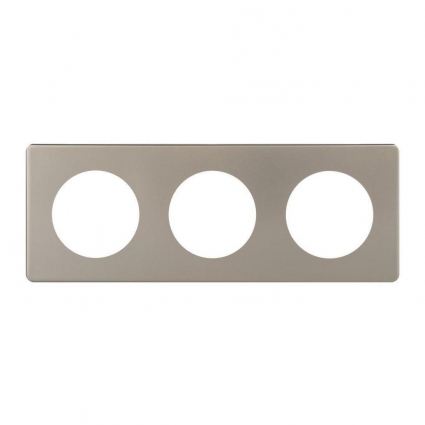 Рамка 3-постовая Varilight Satin Chrome XENG3S