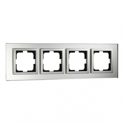 Рамка 4-постовая Mono Electric Style Glass зеркало 107-700000-163