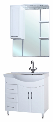Мебель для ванной Bellezza Коралл 85 L