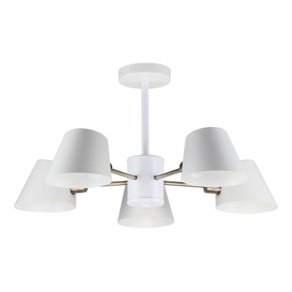 Потолочная люстра IMEX MD.9130-5-S WH+AB