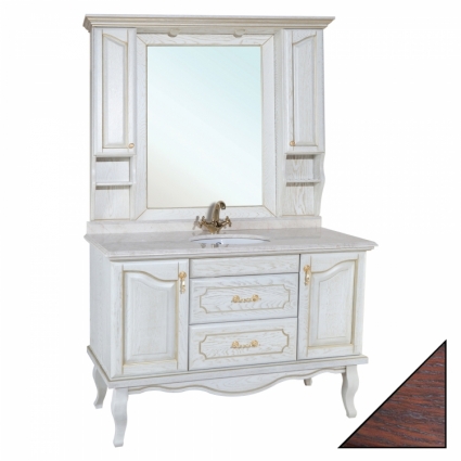Мебель для ванной Bellezza Рим 120 вишня