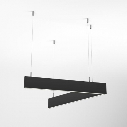 Подвесной светодиодный светильник Arlight Alt-Lineair-Angle-60-Flat-Updown-Dim-700X605-55W Day4000 033012