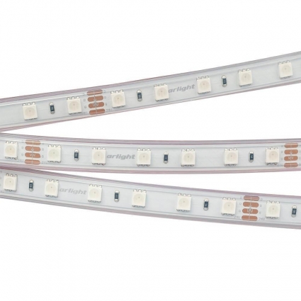 Светодиодная лента Arlight 14,4W/m 60LED/m 5060SMD красный 5M 010366