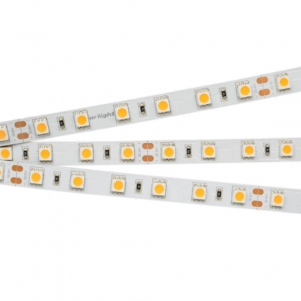 Светодиодная лента Arlight 14,4W/m 60LED/m 5060SMD теплый белый 5M 008828(B)