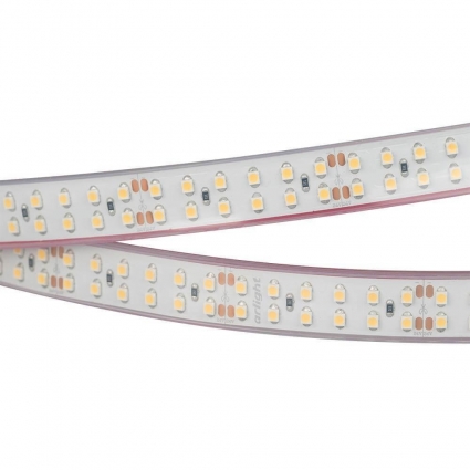 Светодиодная лента Arlight 19,2W/m 240LED/m 3528SMD теплый белый 5M 014954