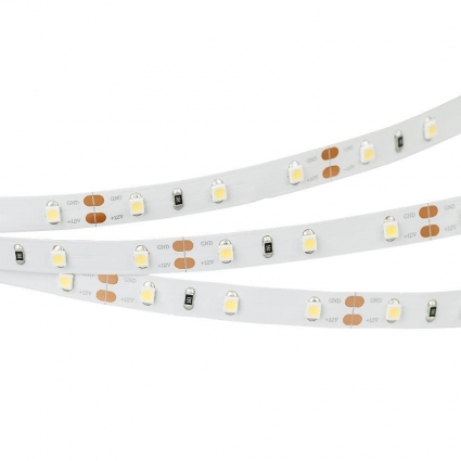 Светодиодная лента Arlight 4,8W/m 60LED/m 3528SMD теплый белый 5M 010597(B)