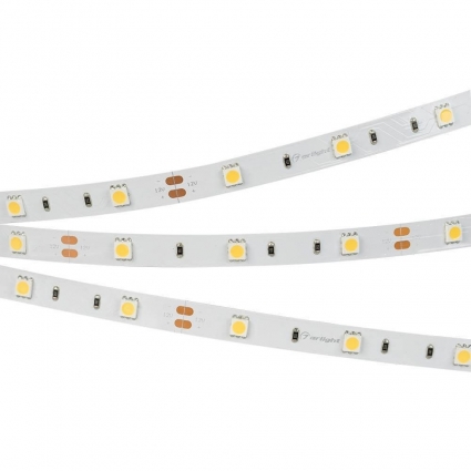 Светодиодная лента Arlight 6W/m 30LED/m 5060SMD теплый белый 5M 016393