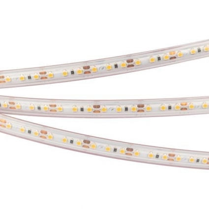 Светодиодная влагозащищенная лента Arlight 9,6W/m 120LED/m 3528SMD теплый белый 5M 028547
