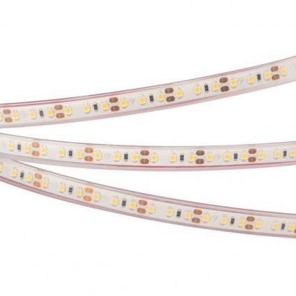 Светодиодная влагозащищенная лента Arlight 9,6W/m 120LED/m 2835SMD теплый белый 5M 013528(2)