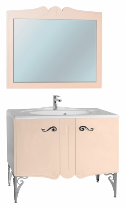 Мебель для ванной Bellezza Эстель 100 бежевая