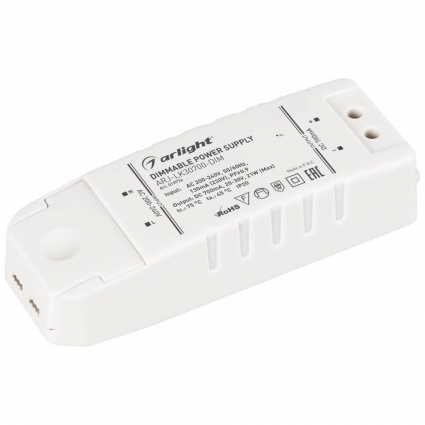 Драйвер Arlight ARJ-LK30700-DIM 20-30V 21W IP20 0,7A 019776