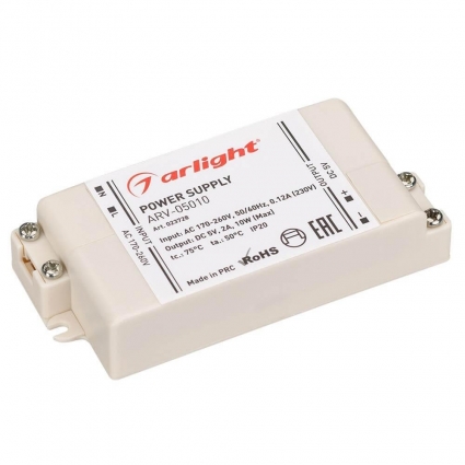 Блок питания Arlight ARV-05010 5V 10W IP20 2A 023728