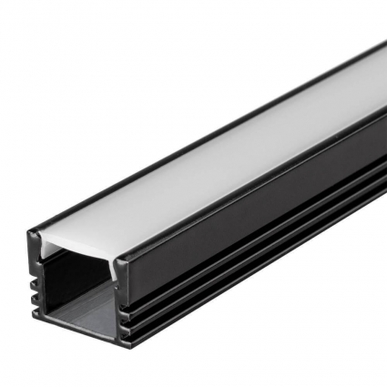Профиль Arlight PDS-S-2000 ANOD Black RAL9005 020895
