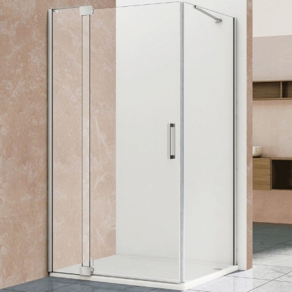 Душевой уголок Vincea Extra VSR-1E101180CL 110х80х200 профиль хром, стекло прозрачное
