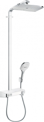 Душевая стойка Hansgrohe Raindance E 360 27288400 Showerpipe, белый, хром