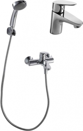 Душевой комплект Bravat Drop F4898C-SET 2 в 1