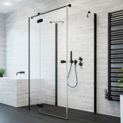 Душевой уголок Radaway Essenza New Black KDJ+S 110х80 L