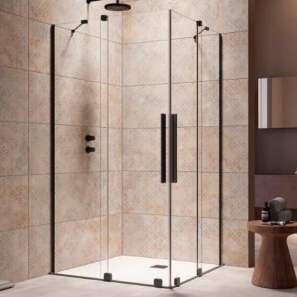 Душевой уголок Radaway Furo Black KDD 110х90
