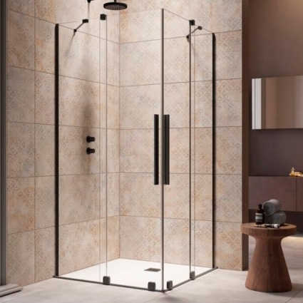 Душевой уголок Radaway Furo Black KDD 90х90