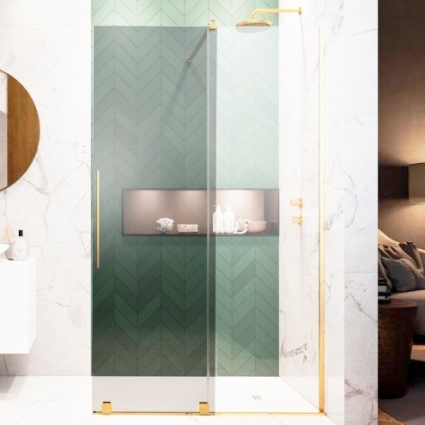 Душевая перегородка Radaway Furo Gold Walk-in 10106838-09-01R