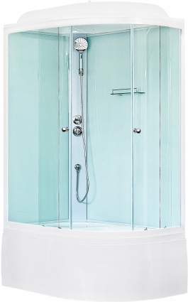 Душевая кабина Royal Bath BK RB8120BK5-WT-R