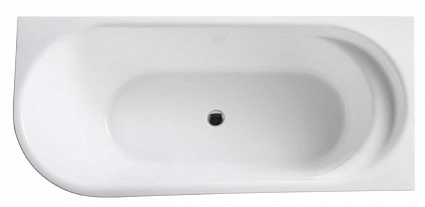 Ванна акриловая Vincea VBT-301-1700 L  170 x 78 x 60 см, слив-перелив в комплекте, белый